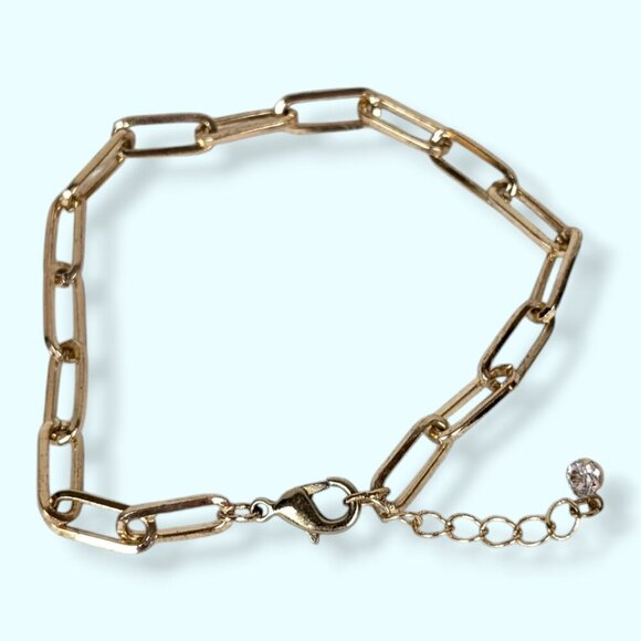 (2/$20) Long Link Chain Bracelet - Picture 4 of 5